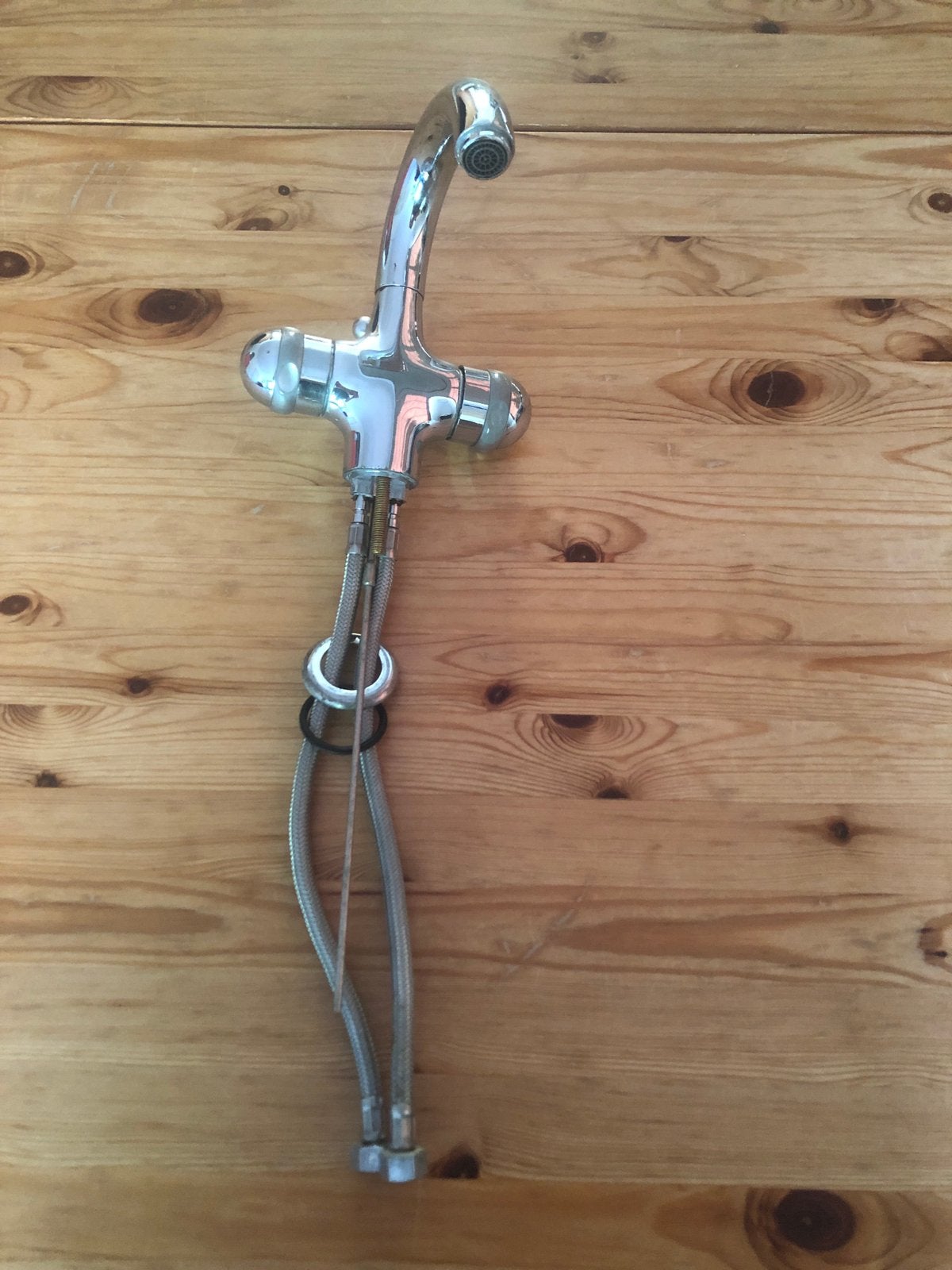Grohe mengkraan, Ophalen of Verzenden, Gebruikt, Chroom, Wastafel