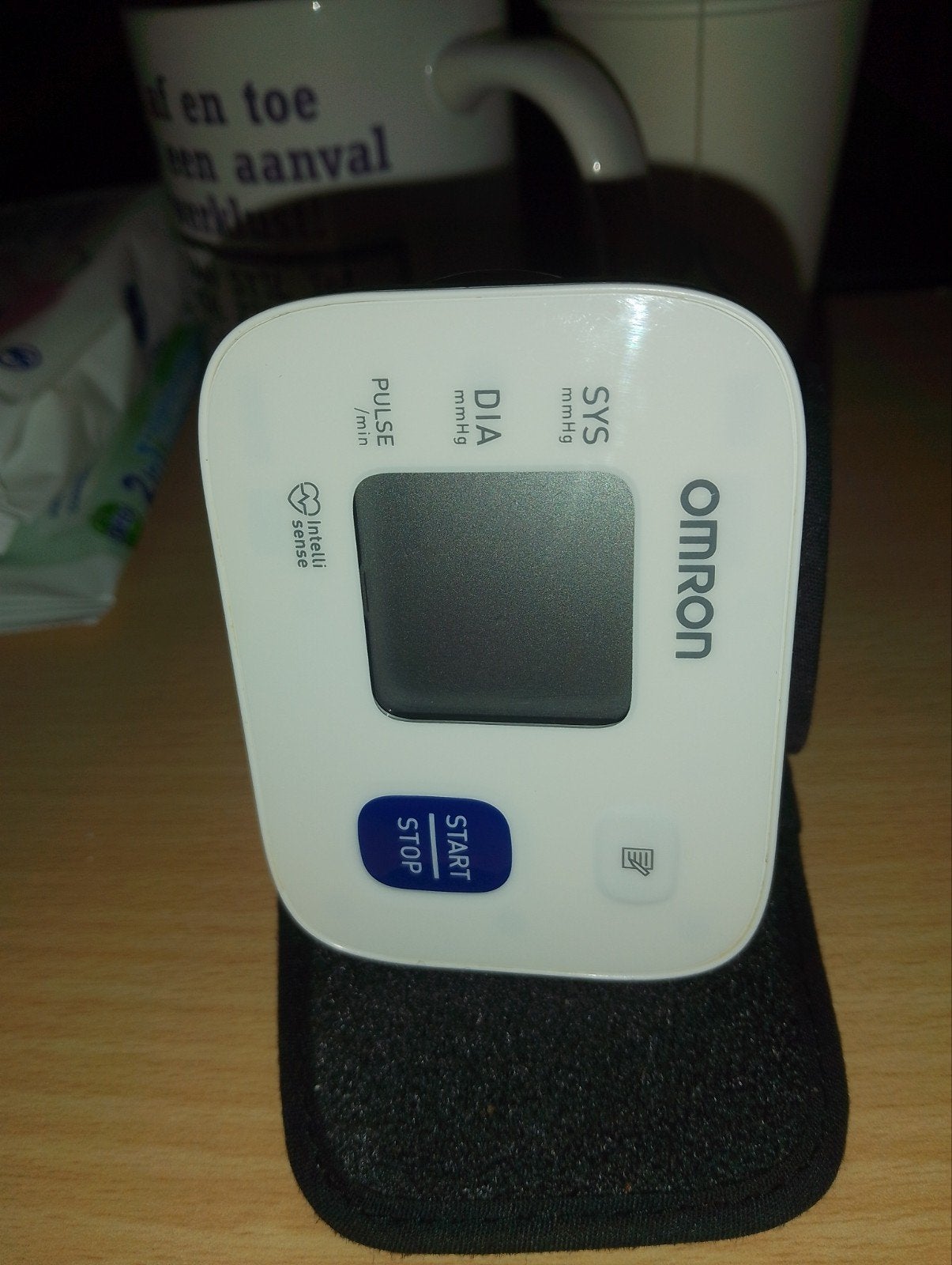 Omron pols Intelli Sense Bloeddrukmeter, Ophalen, Zo goed als nieuw, Overige typen