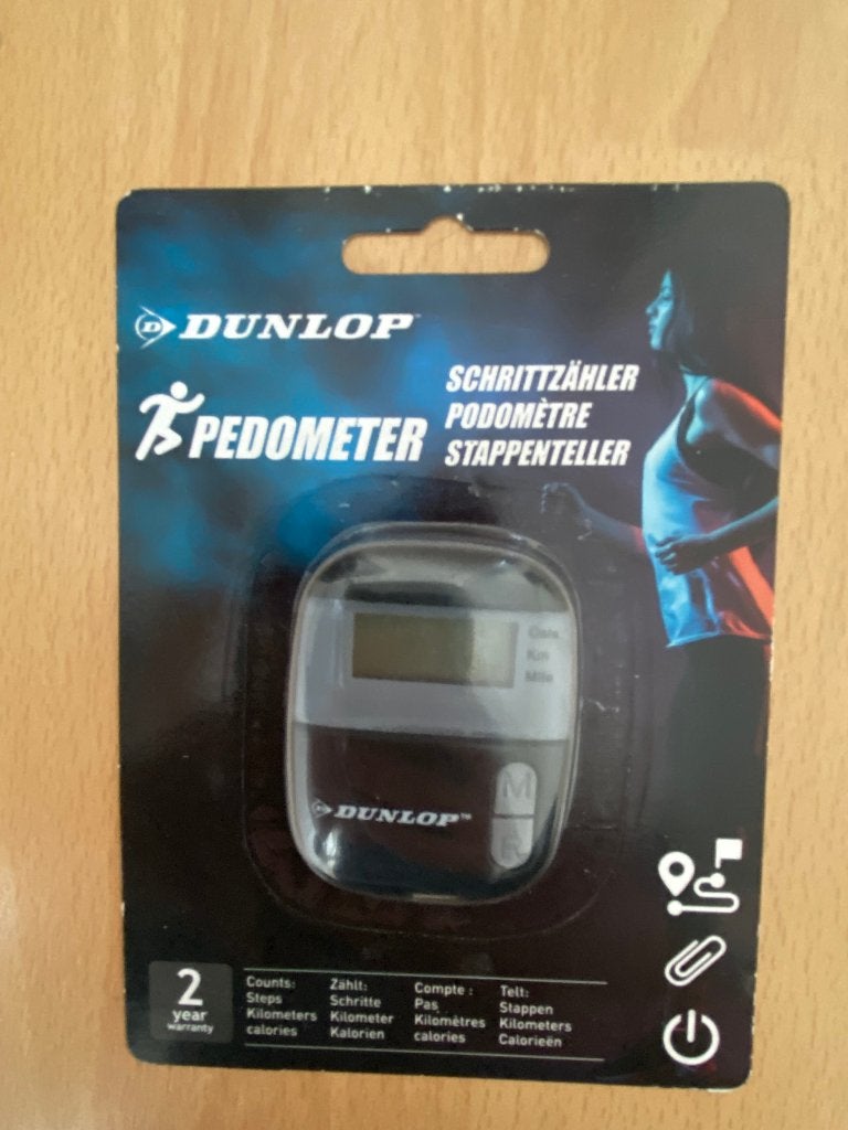 Dunlop stappenteller NIEUW, Sport en Fitness, Loopsport en Atletiek, Ophalen of Verzenden, Nieuw, Snelheids- of Stappenmeter, Overige merken