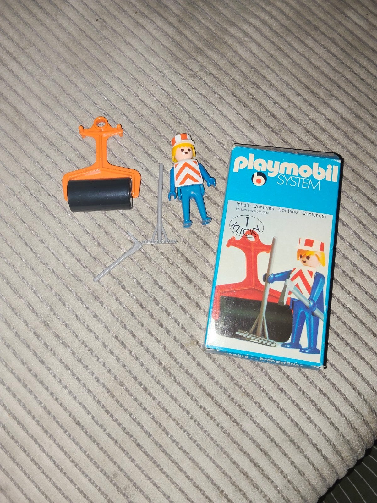 Playmobil System 3314 met figuur en accessoires, Ophalen of Verzenden, Gebruikt, Complete set, Figuren