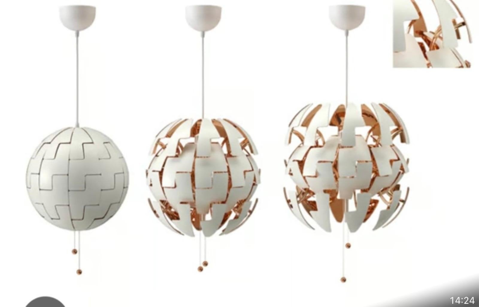 Hanglamp ikea star wars 60 cm 2 stuks . Per 2 stuks 50 euro, Ophalen of Verzenden, Gebruikt, Ikea star wars