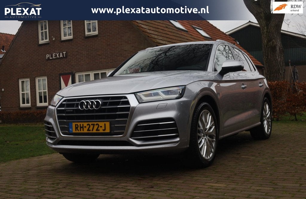 Audi Q5 2.0 TFSI quattro Launch Edition Aut. | 3x S-Line | L, Auto's, Audi, Automaat, Gebruikt, 4 cilinders, Bedrijf