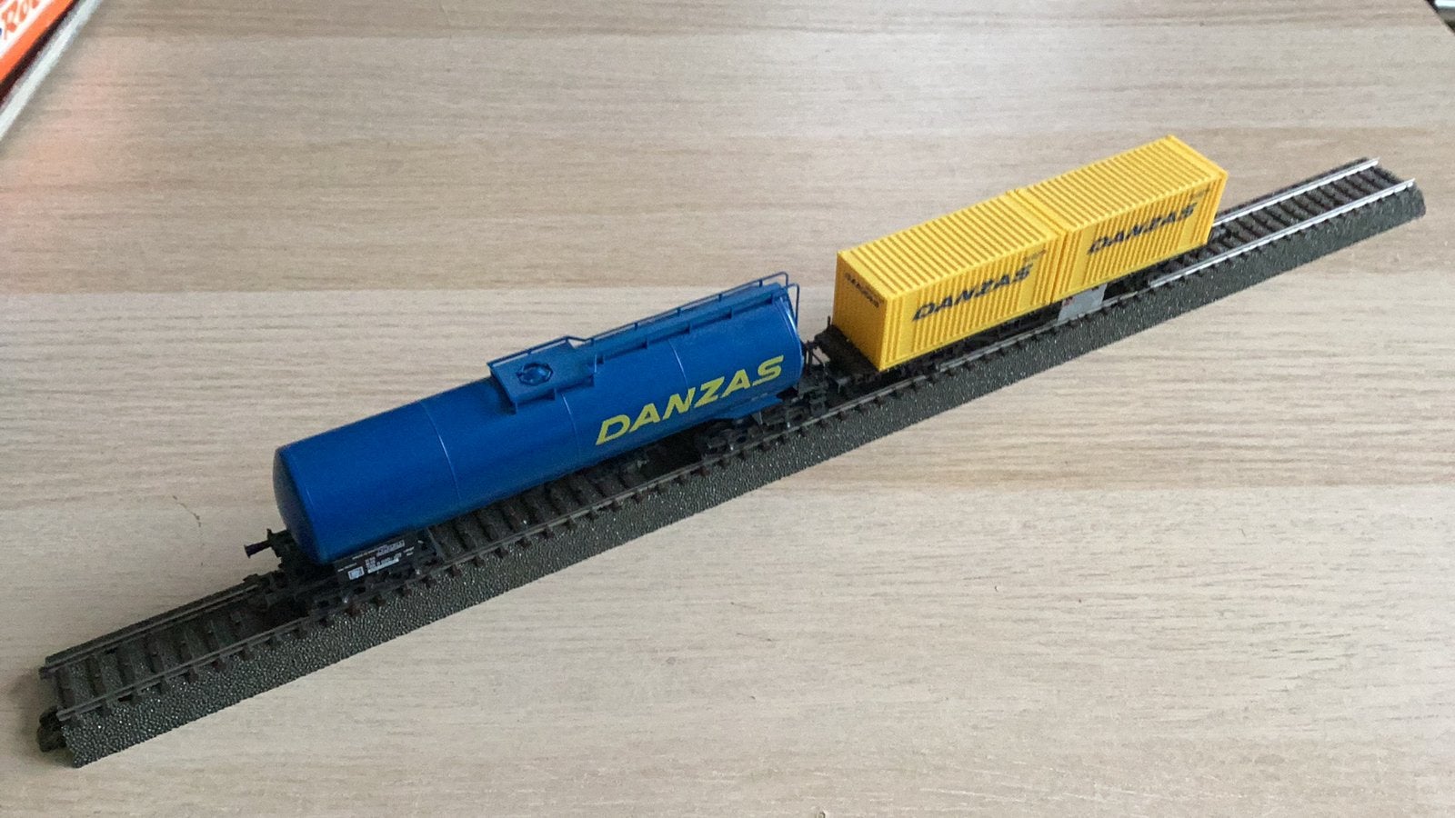 Marklin 47422 “Danzas” wagen set, Ophalen, Wisselstroom, Wagon, Märklin
