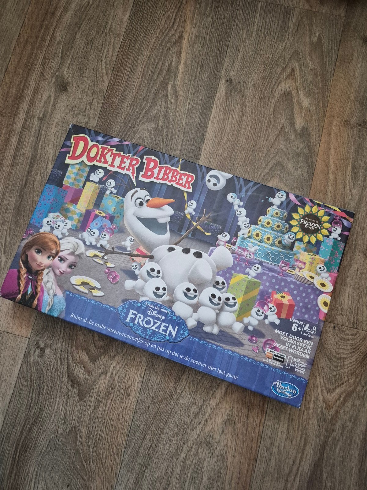 Dokter Bibber Disney Frozen - Hasbro Gaming, Een of twee spelers, Ophalen of Verzenden, Gebruikt, Hasbro Gaming