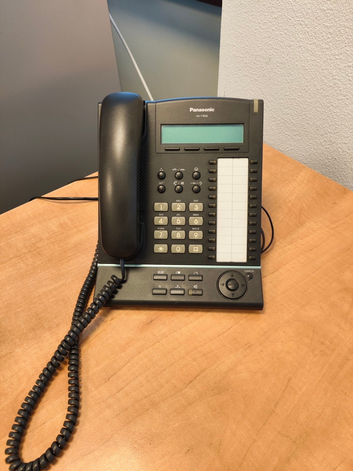 Panasonic KX-T7630 Telefoon met lange kabels, Telecommunicatie, Ophalen, Gebruikt