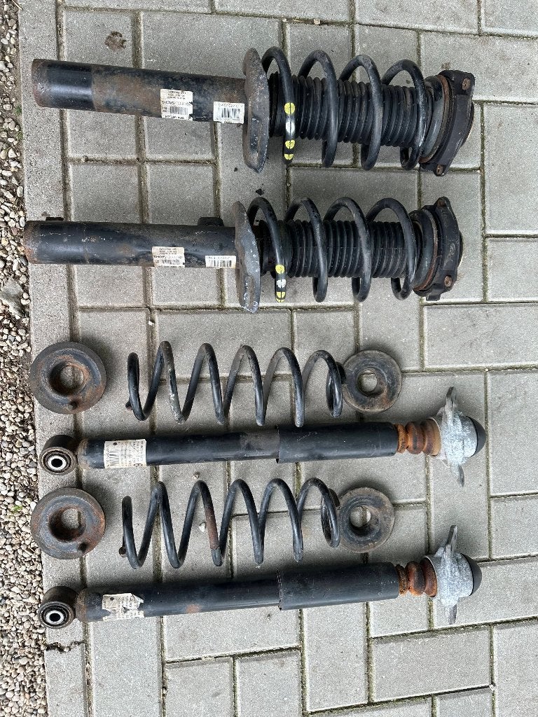 VW Golf 6 GTI Onderstelset Compleet Veren & Schokdempers, Auto-onderdelen, Ophalen, Gebruikt, Volkswagen