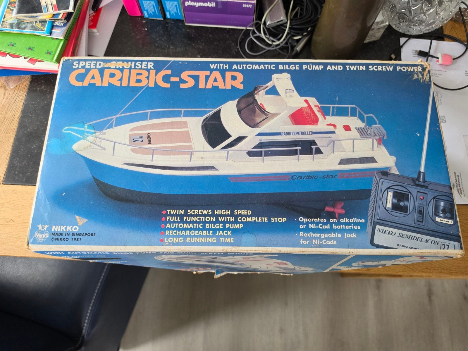 Nikko Caribic-star 1981 boot, Ophalen of Verzenden