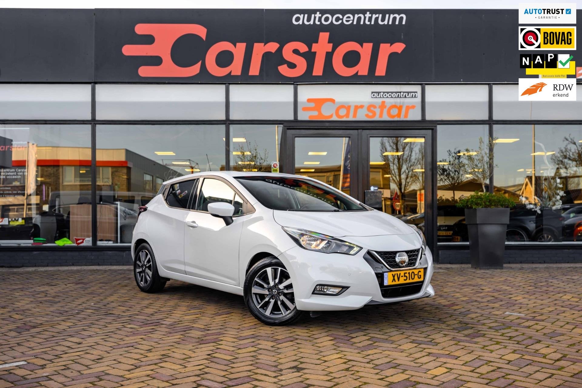 Nissan Micra 1.0 IG-T N-Connecta|Camera|Cruise|Automaat, Gebruikt, Euro 6, Automatische klimaatregeling, 1055 kg