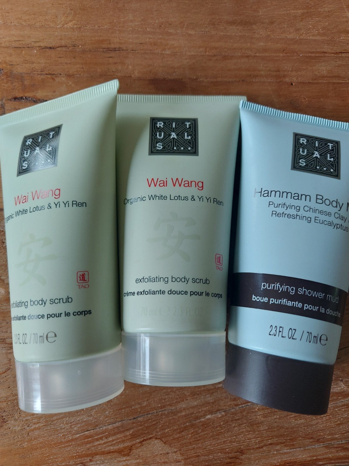 Rituals Hammam bodymud en Wai Wang body scub, Ophalen of Verzenden, Nieuw, Bodylotion, Crème of Olie