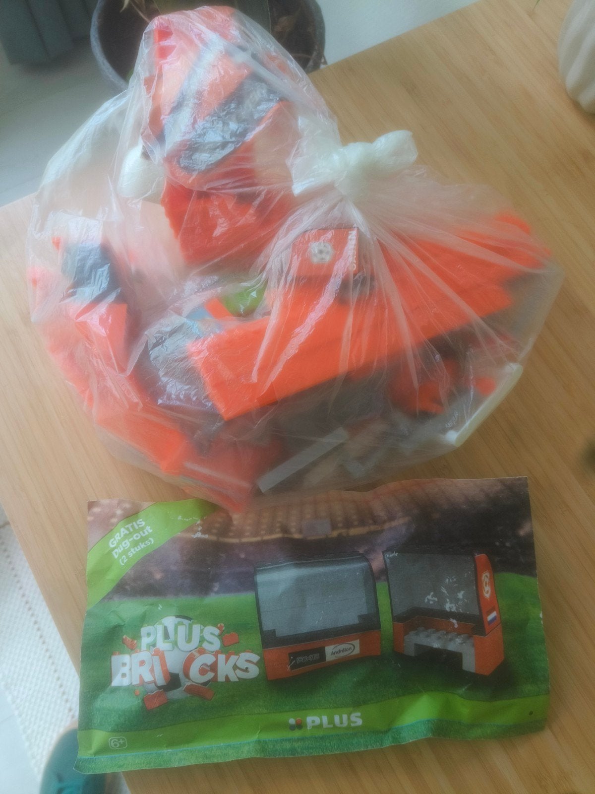 Plus Bricks bouwstenen - dug-out, doe een leuk bod!, Ophalen, Gebruikt, Overige merken