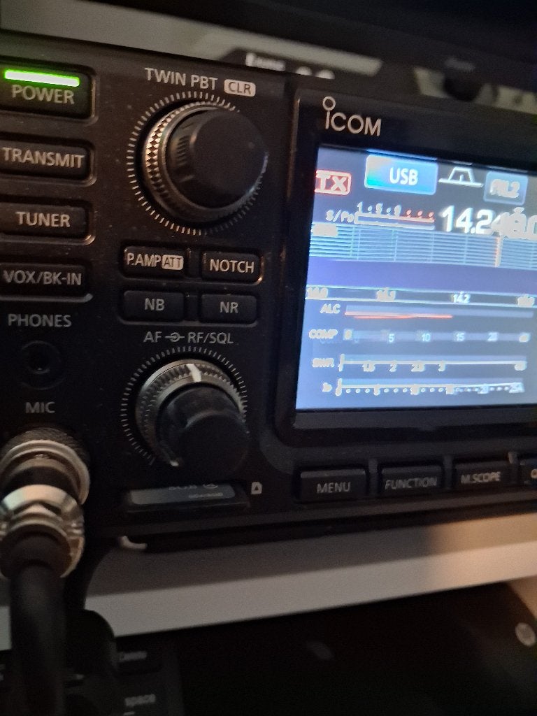 Icom 7300  HF transceiver, Telecommunicatie, Zenders en Ontvangers, Ophalen, Zo goed als nieuw, Zender en Ontvanger