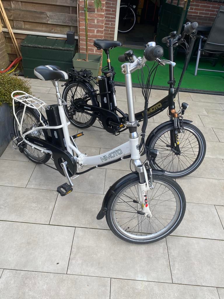 NIMOTO elektrische vouwfietsen, Fietsen en Brommers, Elektrische fietsen, Overige merken, Gebruikt, Ophalen of Verzenden, Minder dan 47 cm