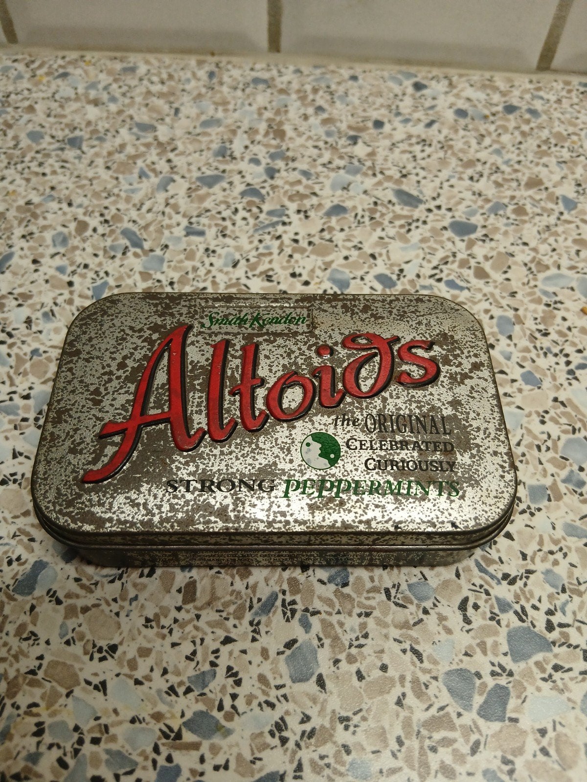 Vintage altoids blikje origineel pepermunt blikje, Ophalen of Verzenden, Gebruikt, Overige