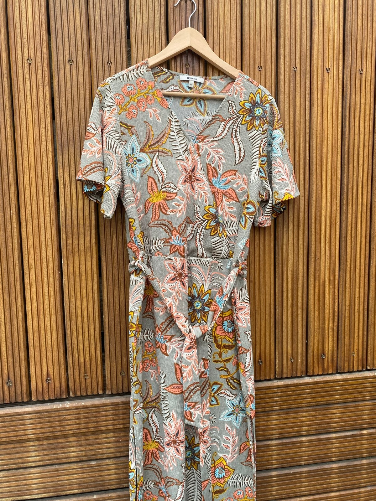 Mooie zo goed als nieuwe jurk van García maat XL, Ophalen of Verzenden, Zo goed als nieuw, Maat 46/48 (XL) of groter, Meerkleurig