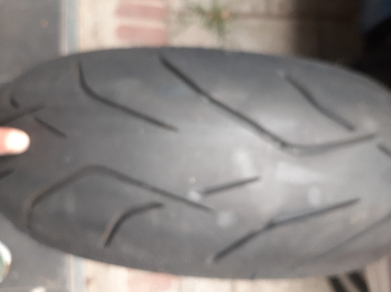 Dunlop motorband 200/55ZR17 M/C, Ophalen