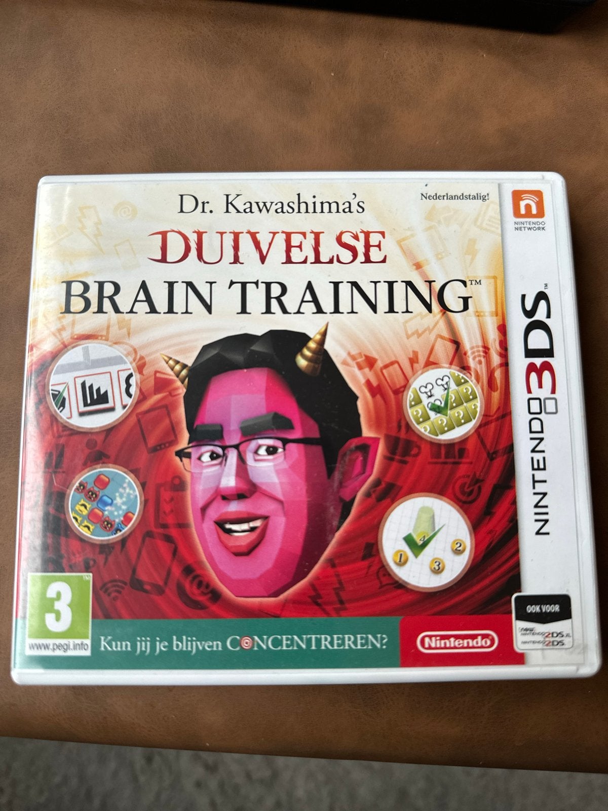 Dr. Kawashima's Duivelse Brain Training (Nintendo 3DS), Puzzel en Educatief, 1 speler, Nieuw, Ophalen of Verzenden