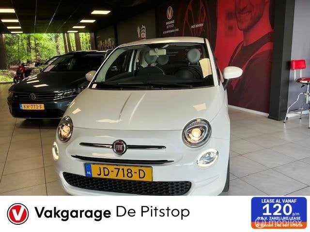 Fiat 500 0.9 TwinAir Turbo Popstar NIEUWSTAAT, Stof, Gebruikt, Origineel Nederlands, Bedrijf