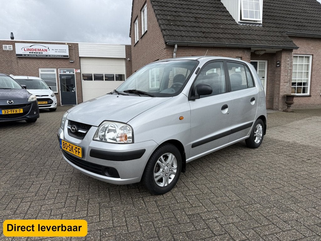 Hyundai Atos 1.1i Active Cool Airconditioning 51dkm APK 06-2, Auto's, Hyundai, Voorwielaandrijving, Stof, 31 €/maand, 4 cilinders