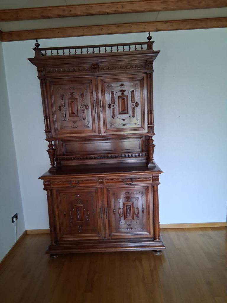 Mooie oude kast gratis, Ophalen