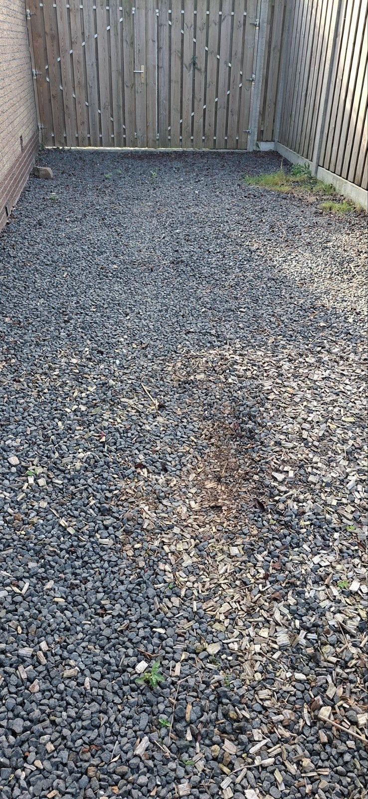 Grijs Split -gratis afhalen, Tuin en Terras, Ophalen, Gebruikt, Antraciet, Split