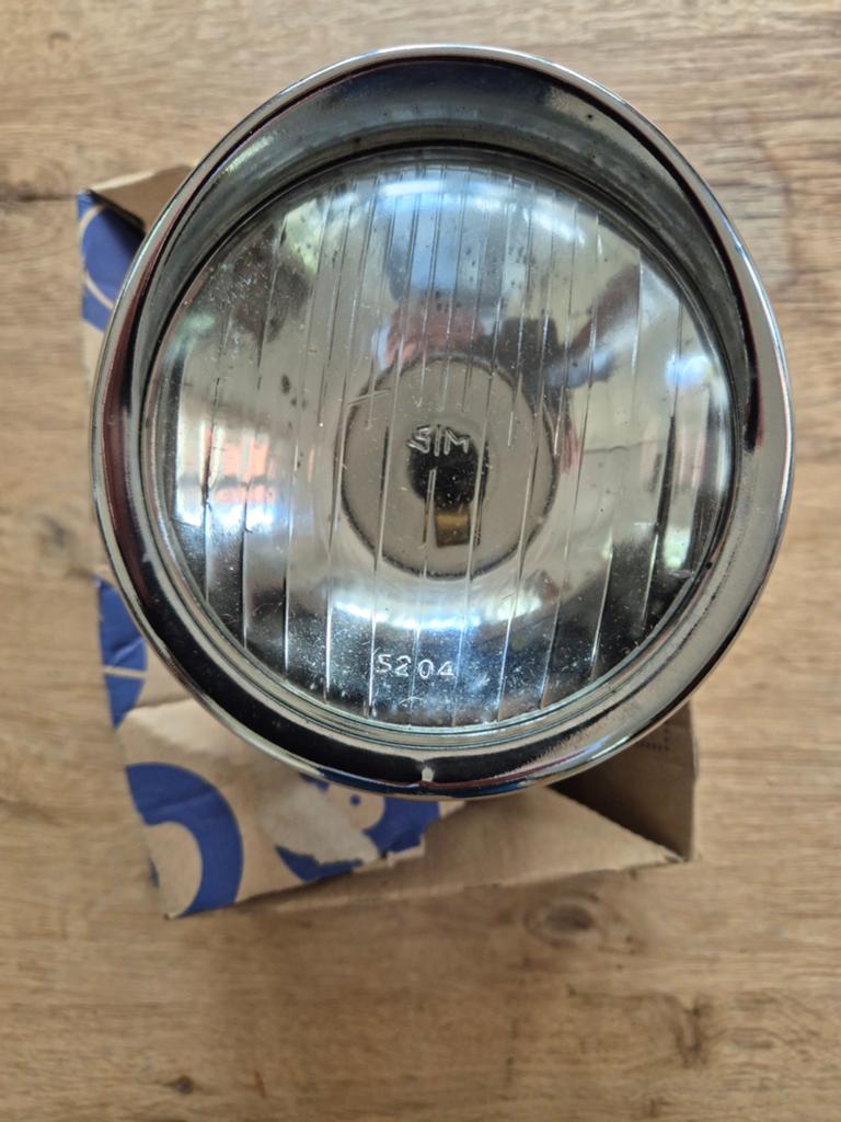 Koplamp zeer mooi ., Fietsen en Brommers, Brommeronderdelen | Oldtimers, Ophalen of Verzenden, Koplamp, Overige merken