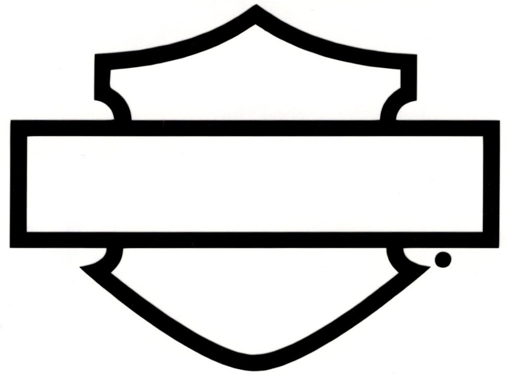 Harley Davidson Schild sticker #1, Motoren, Verzenden