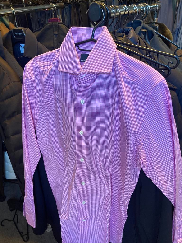Pauw shirt roze mt 38, Kleding | Heren, Ophalen of Verzenden, Nieuw, Roze, Halswijdte 38 (S) of kleiner