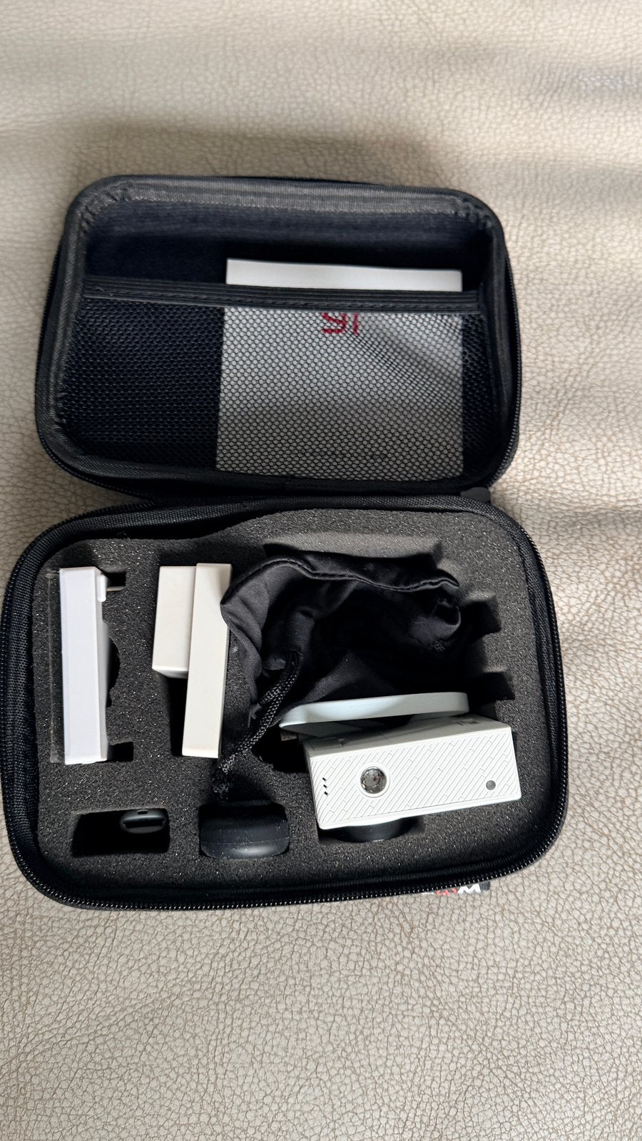 yi minicamera in handige opberg tas compleet, Ophalen of Verzenden, Compact, Overige Merken