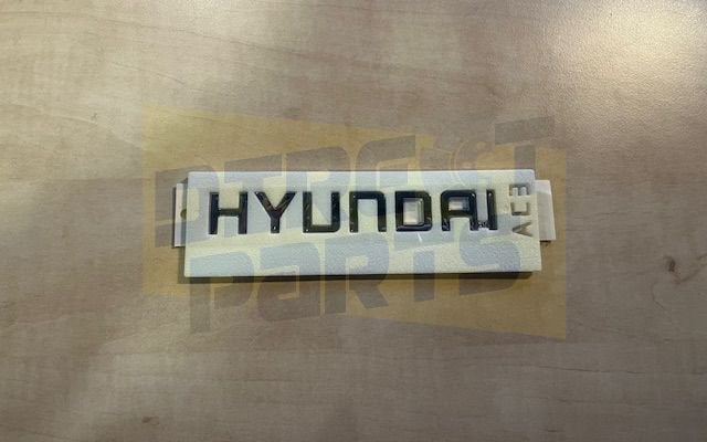 Hyundai i10 (3/20-6/23) embleem tekst ''Hyundai'' achterzijd, -, -, Nieuw, Ophalen of Verzenden