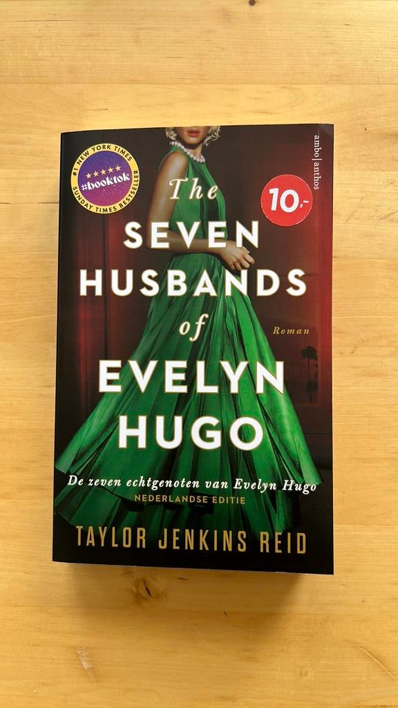 Taylor Jenkins Reid - de zeven echtgenoten van Evelyn Hugo, Ophalen of Verzenden, Zo goed als nieuw, Taylor Jenkins Reid