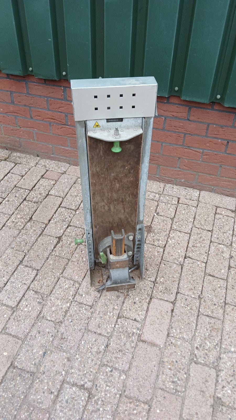 wegklapbare bankschroef BOTT, Ophalen of Verzenden, Gebruikt, Minder dan 70 cm, Bankschroef