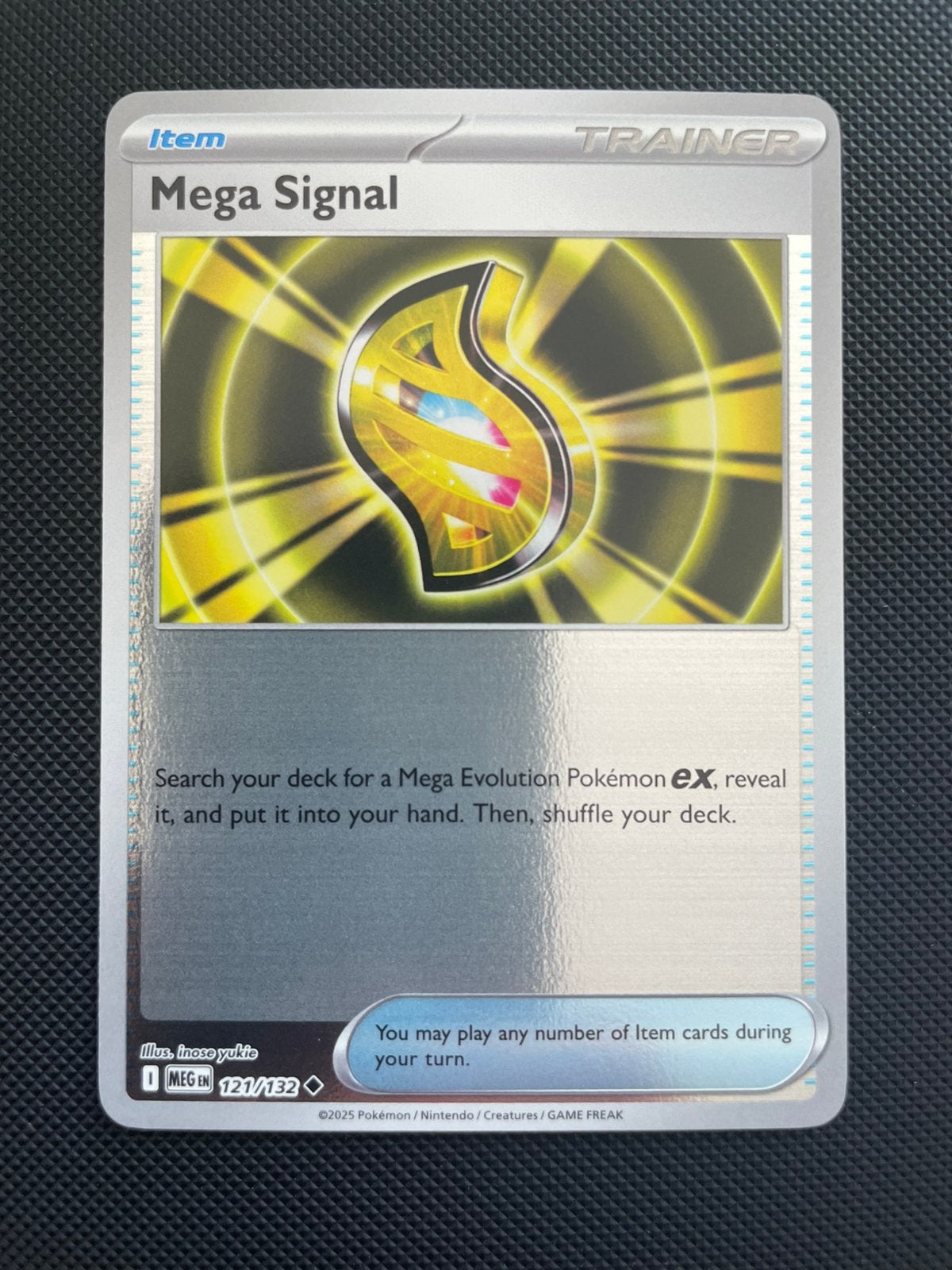Mega Signal 121/132 Reverse Holo Mega Evolution Packfresh, Ophalen of Verzenden, Zo goed als nieuw