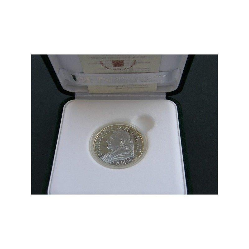 10 euro Vaticaan 2005 - Eucharistie (Proof), Vaticaanstad, Setje, Zilver, Ophalen of Verzenden