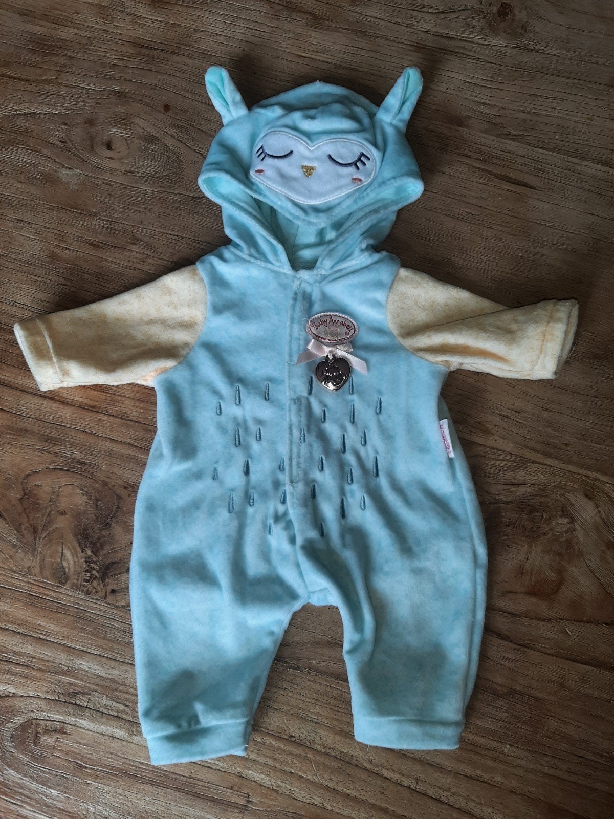 Nieuwstaat onesie uilenpakje
Poppenkleding, Ophalen of Verzenden, Nieuw, Babypop