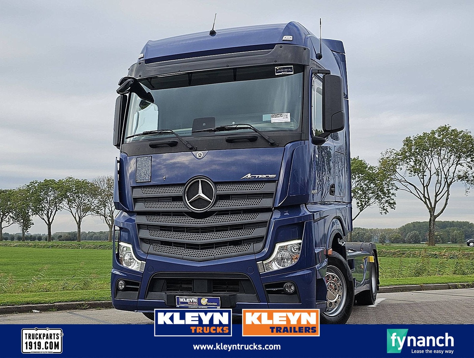 MERCEDES-BENZ ACTROS 1851 LS bigspace retarder, Automaat, Euro 6, 510 pk, Blauw