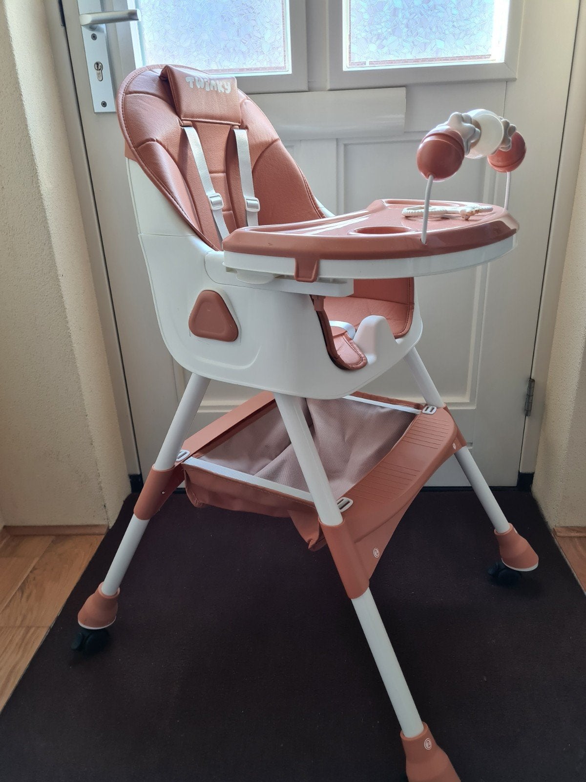 Inklapbare Twinky kinderstoel met afneembaar eetblad, Kinderen en Baby's, Ophalen, Gebruikt, Inklapstoel, Afneembaar eetblad