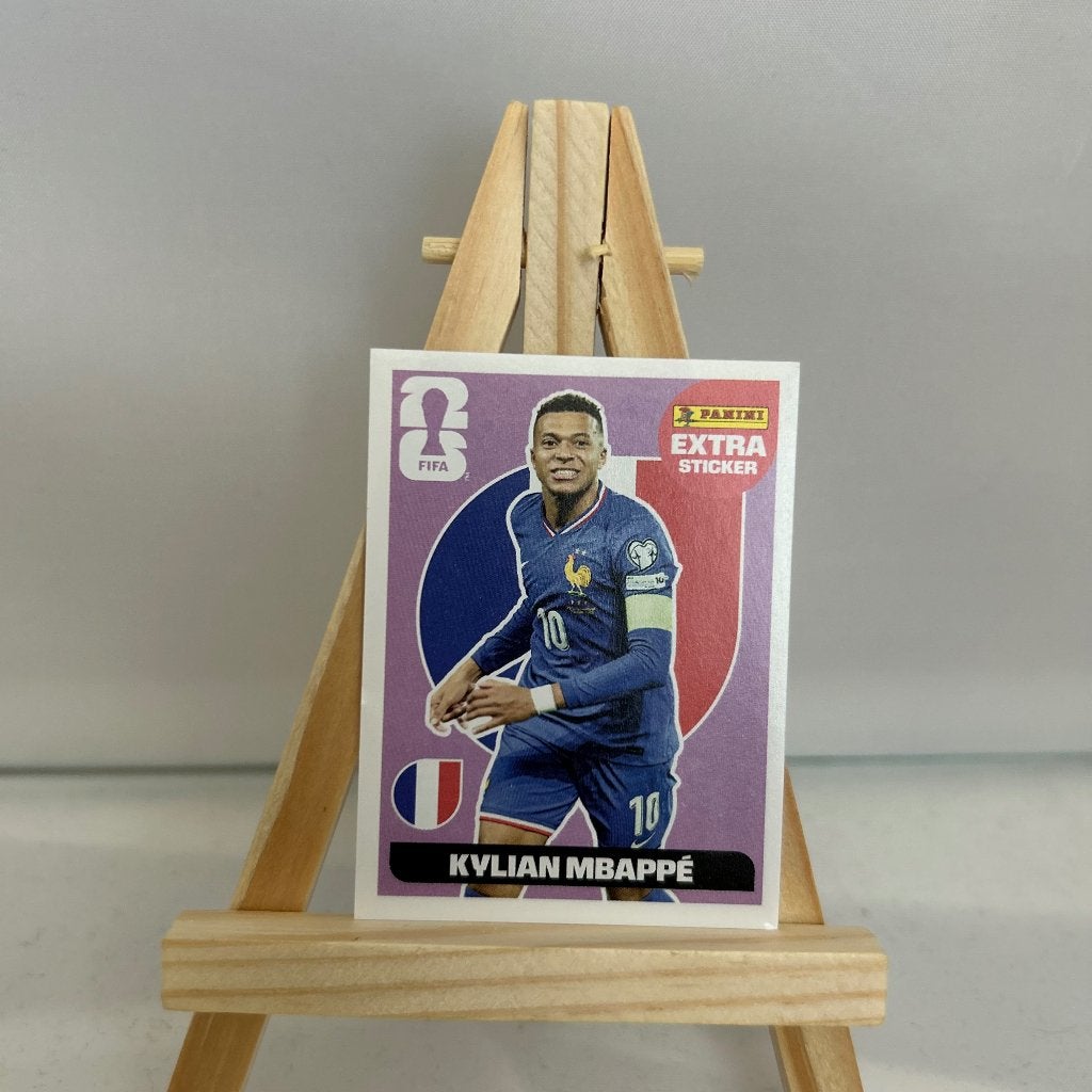 Mbappe extra sticker, Ophalen of Verzenden, Zo goed als nieuw, Sport