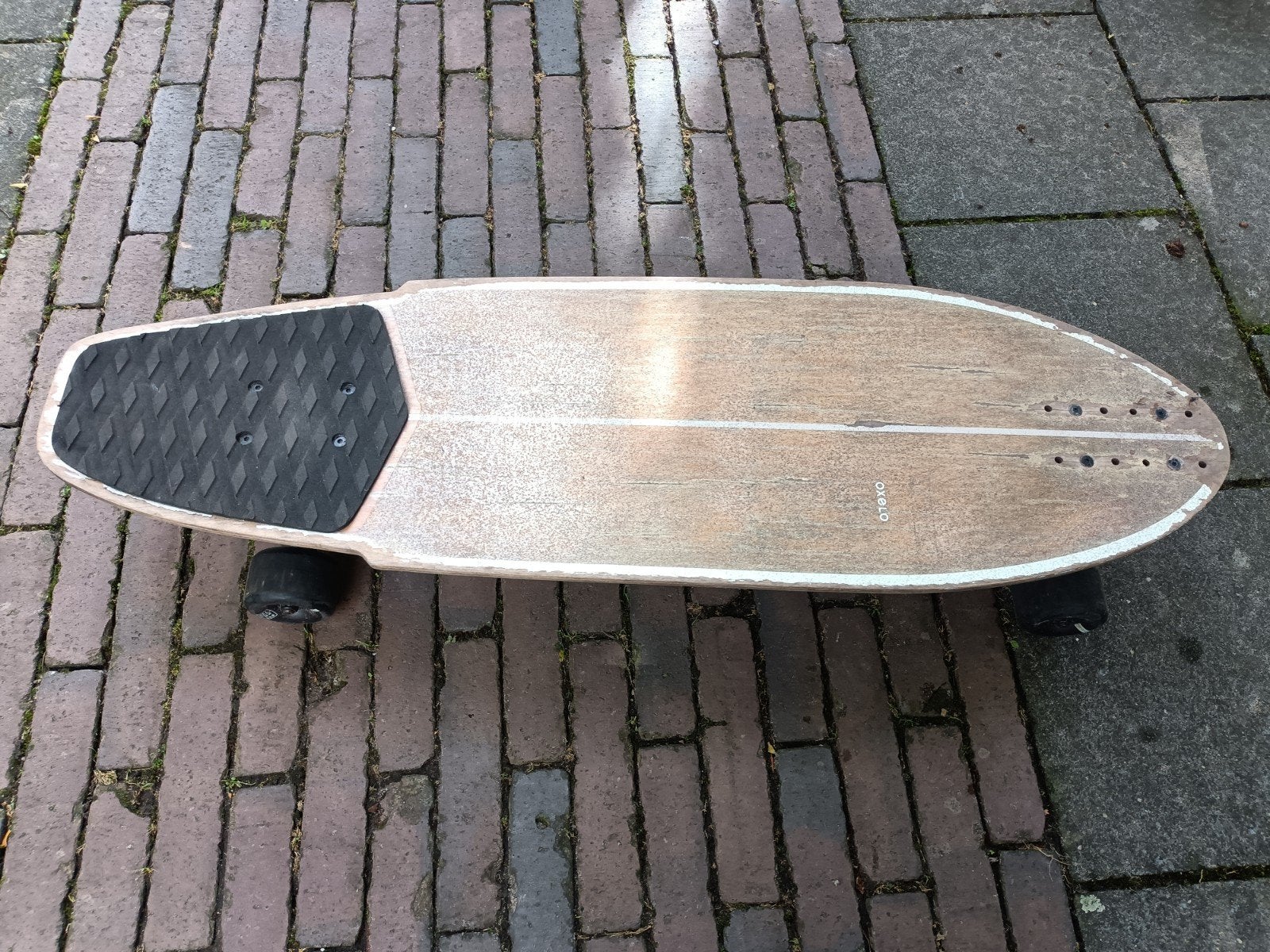 Oxelo LB Carve540 Bird Longboard Skateboard, Ophalen, Gebruikt, Skateboard, Longboard