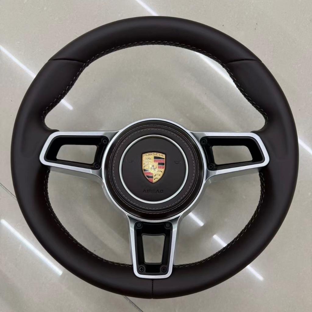 Porsche espresso bruin leer stuur compleet retrofit upgrade, Ophalen of Verzenden, ., ., .