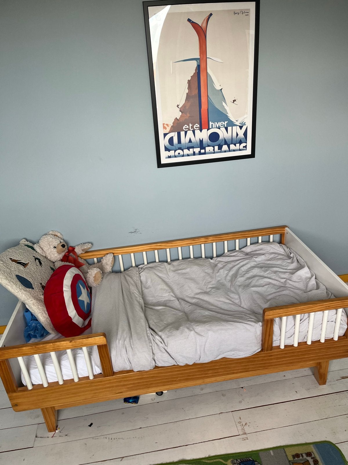 Kinderbed Petite Amélie met lattenbodem, Ophalen, Gebruikt, 70 tot 85 cm, 140 tot 160 cm