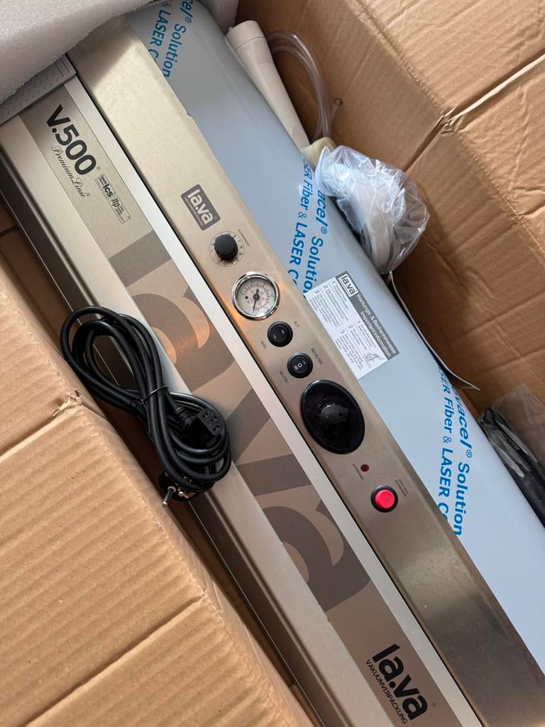 LAVA V.500 PREMIUM VACUÜMMACHINE, Ophalen, Zo goed als nieuw