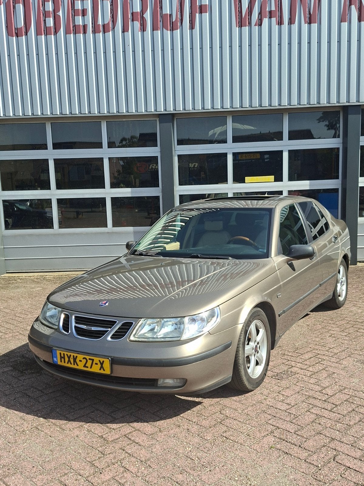 Saab 2003 Wit, 1800 kg, Automatische klimaatregeling, 4 cilinders, Beige
