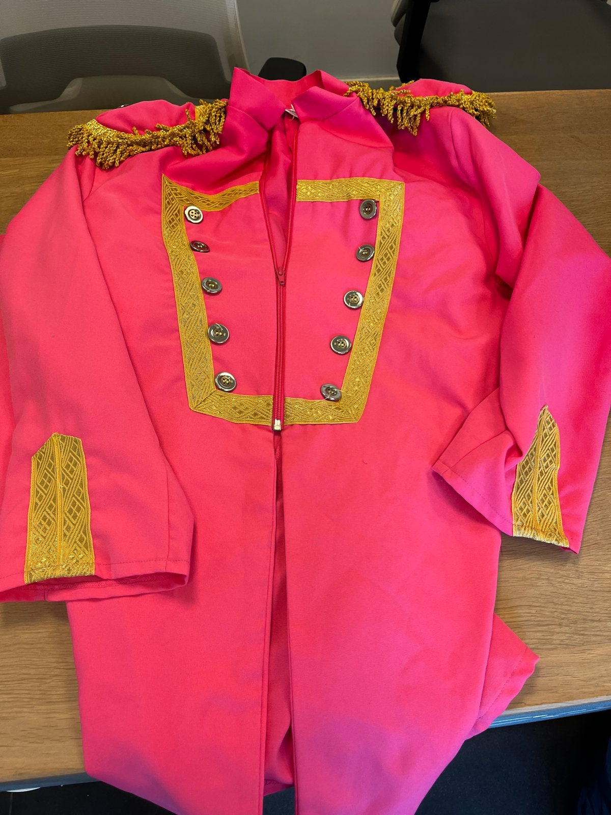 Carnavals pak Roze beatles Kostuum  heren maat L, Kleding | Heren, Maat 52/54 (L), Carnaval, Ophalen of Verzenden, Kleding