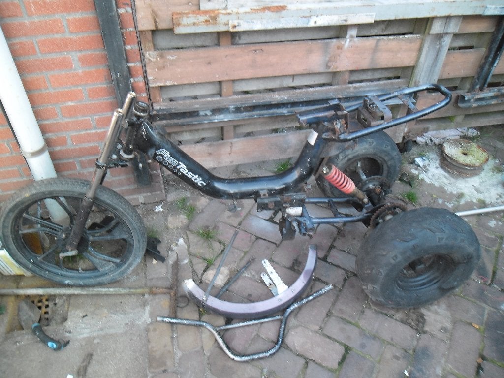 tomos 3 wieler zonder kenteken bieden vanaf 1euro, Ophalen, Gebruikt, Overige typen, Tomos