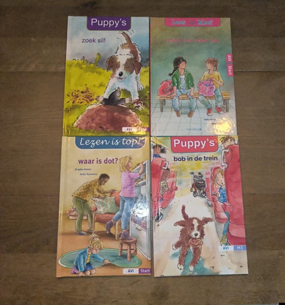 AVI Start 3x en AVI M3 boeken - Zo goed als nieuw, Boeken, Kinderboeken | Jeugd | onder 10 jaar, Ophalen of Verzenden, Zo goed als nieuw