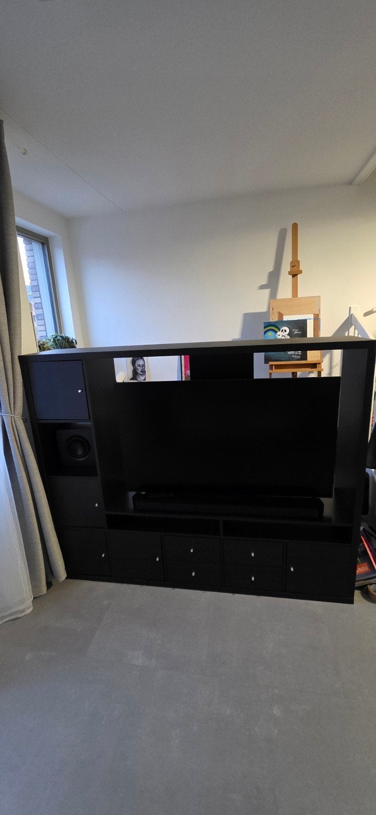 Ikea Lappland tv-meubel / Room Divider – 183 × 39 × 147 cm, Ophalen, Zo goed als nieuw, Tv en Weergevers