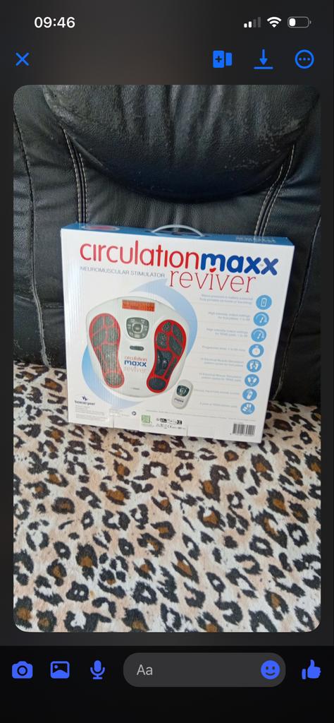 Circulation Maxx Reviver Neuromusculaire Stimulator, Ophalen of Verzenden, Nieuw, Benen, Overige typen