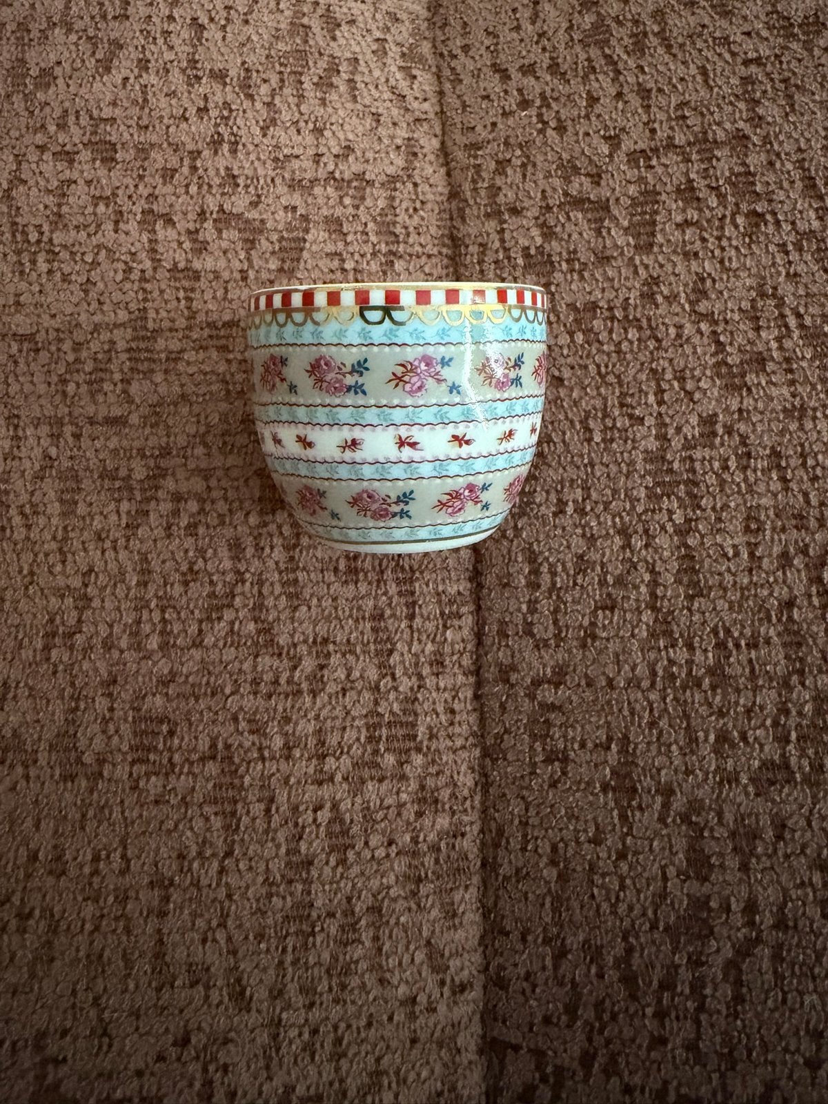 Pip Studio ‘Floral’ eierdopje grijs, Ophalen of Verzenden, Zo goed als nieuw, Modern, Porselein