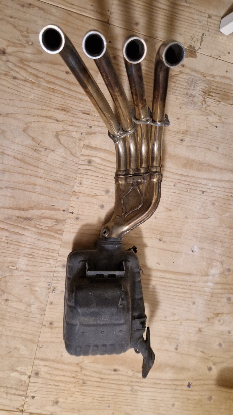 Standaard Honda CB650F uitlaat 2016, Ophalen, Gebruikt