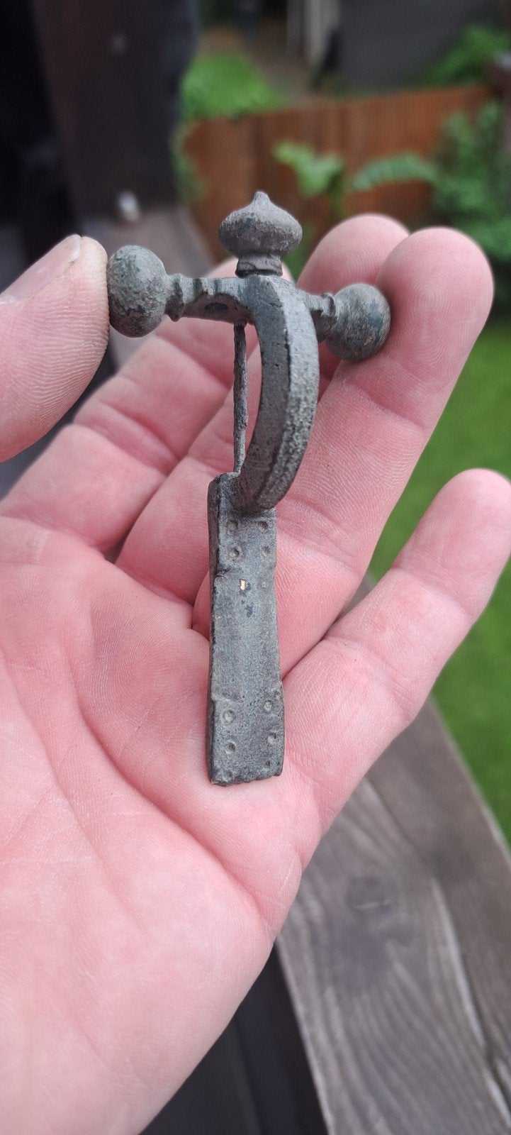 (4) Romeins bronzen kruisboog Fibula Bodemvondst, Antiek en Kunst, Ophalen of Verzenden